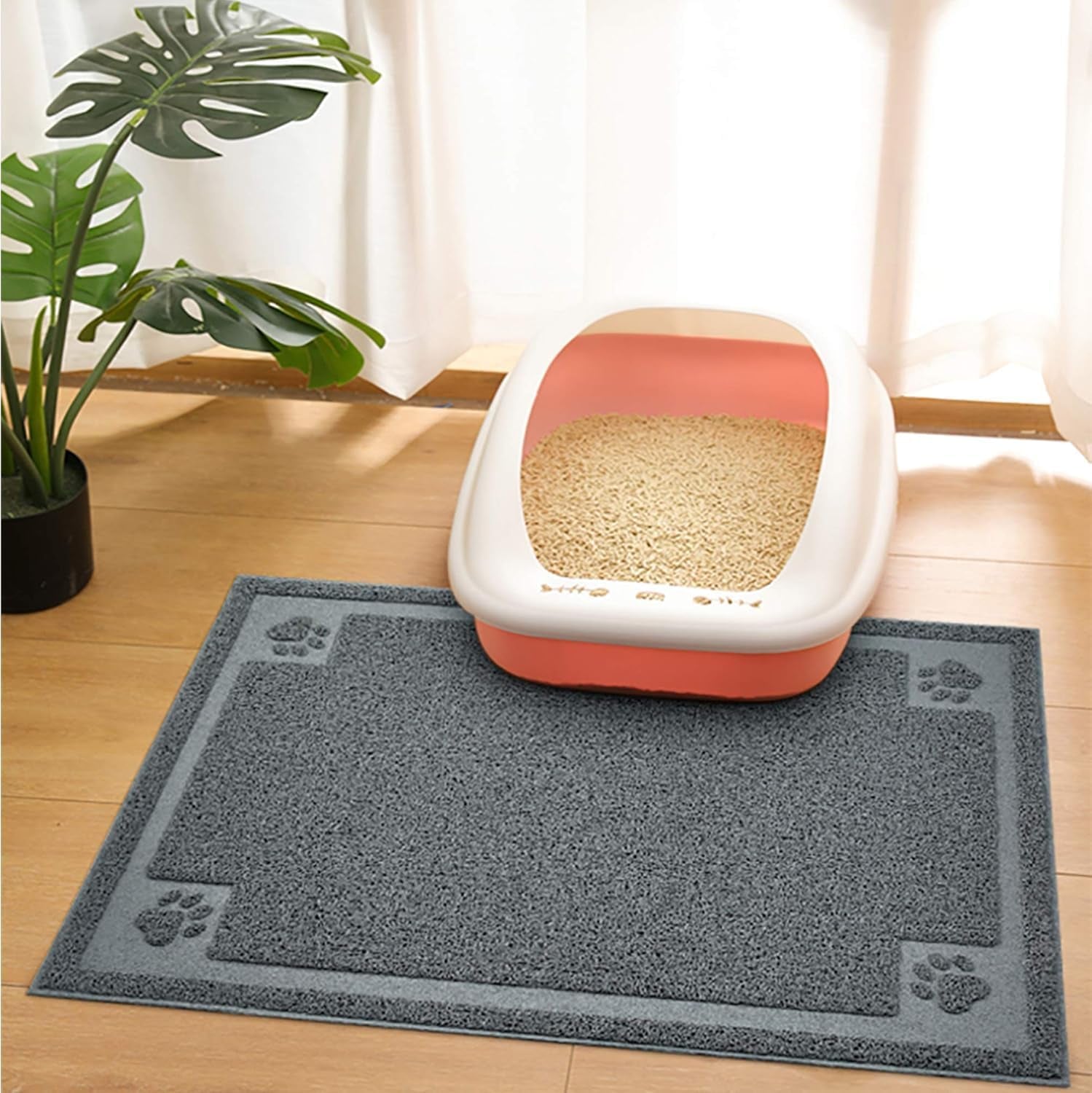 Tapete Atrapa Arena para Gatos 35 × 23"